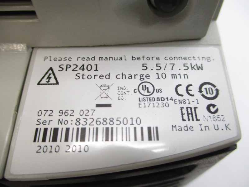 VEMAG SP2401 072962027 380-480V 15.7A UNMP