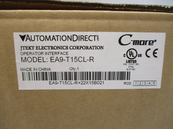 AUTOMATION DIRECT EA9-T15CL-R EA9-T15CL-R+22X15B021 12-24V NSMP