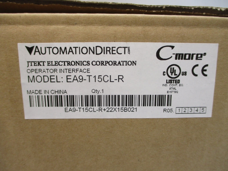AUTOMATION DIRECT EA9-T15CL-R EA9-T15CL-R+22X15B021 12-24V NSMP