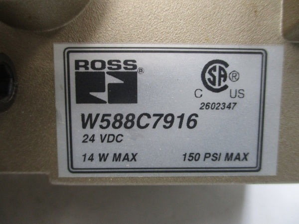 ROSS 2173B6901W 24VDC 150PSI NSMP