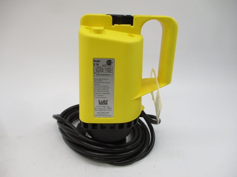 LUTZ 0030-002 B36 120V 6A NSMP