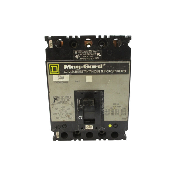 SQUARE D FAP36050I6M SER. 2 600VAC 50A UNMP