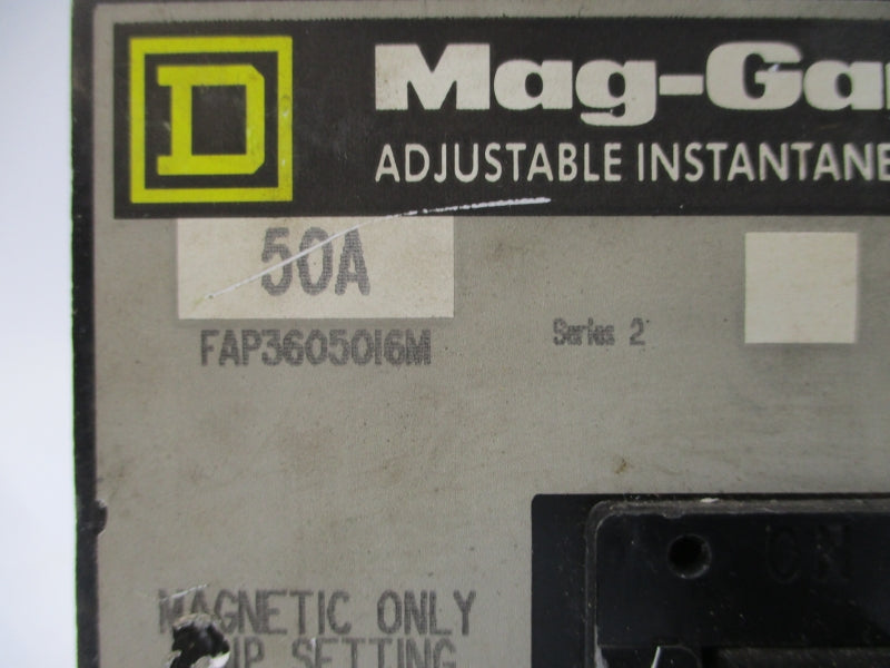 SQUARE D FAP36050I6M SER. 2 600VAC 50A UNMP