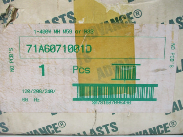 ADVANCE 71A6071001D 277V NSMP