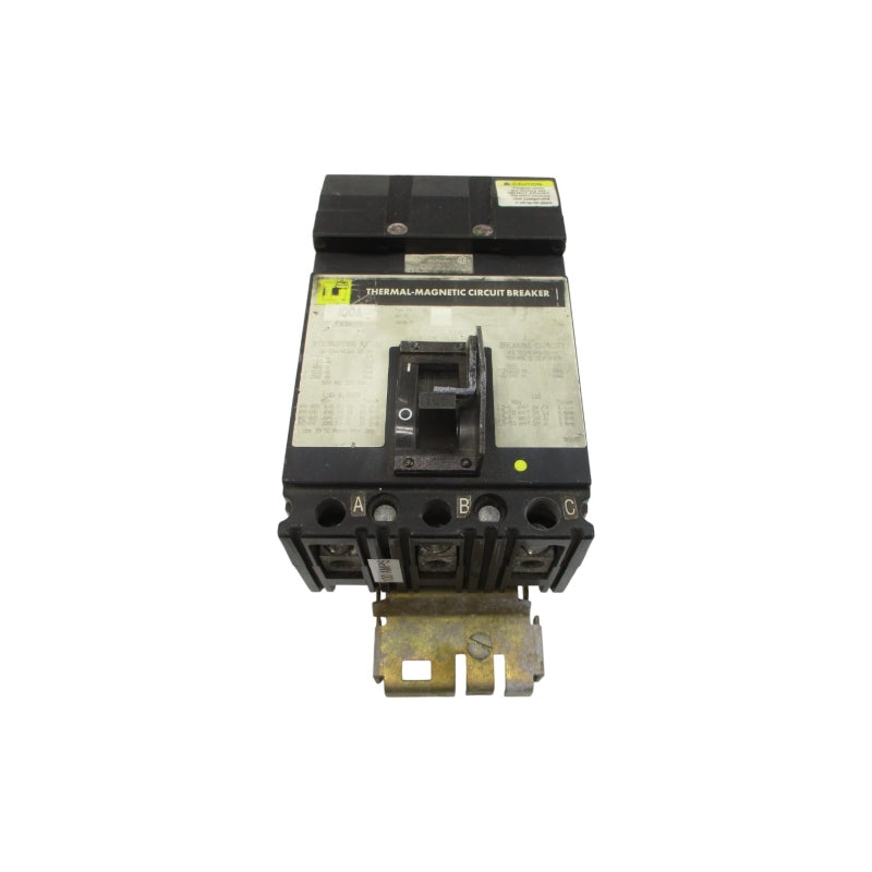 SQUARE D FA36100 SER. 2 600VAC 100A UNMP