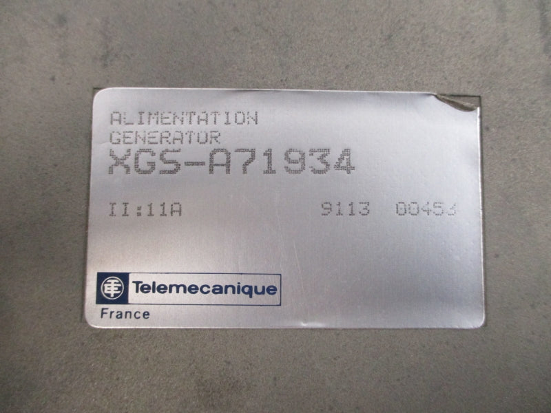 TELEMECANIQUE XGS-A71934 NSNP