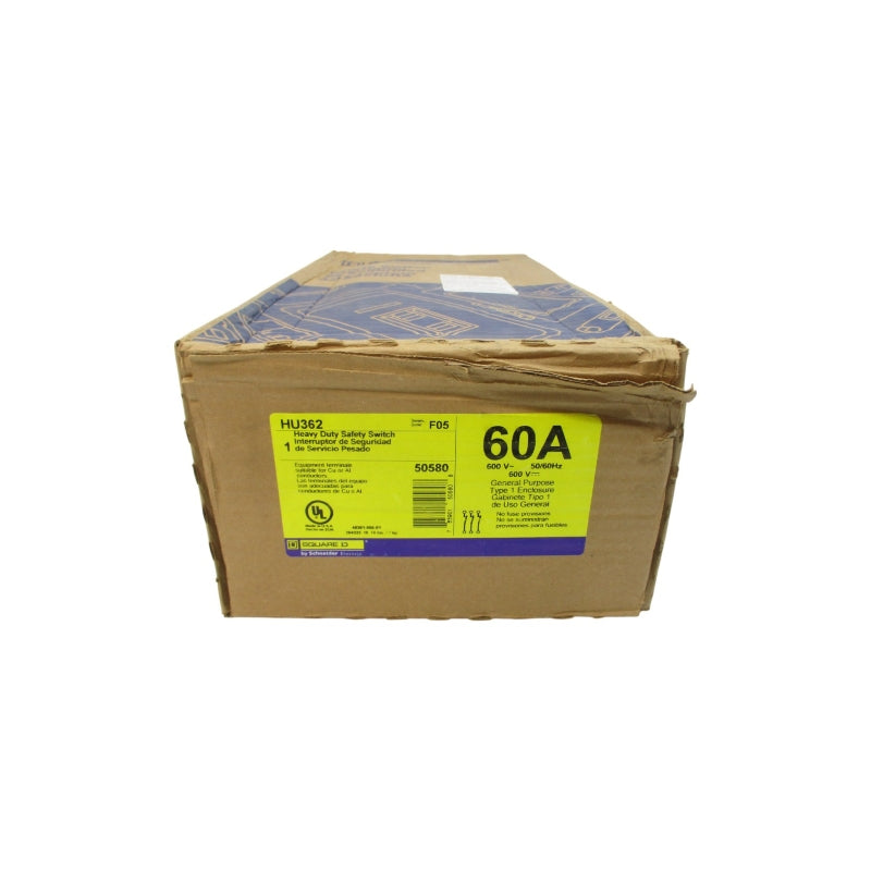 SQUARE D HU362 SER. F05 600V 60A NSFS
