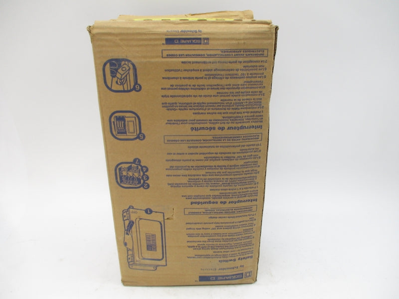 SQUARE D HU362 SER. F05 600V 60A NSFS