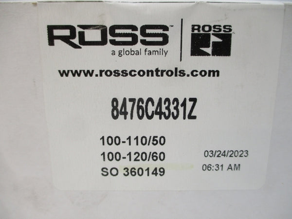 ROSS 8476C4331Z 100-120V NSFS