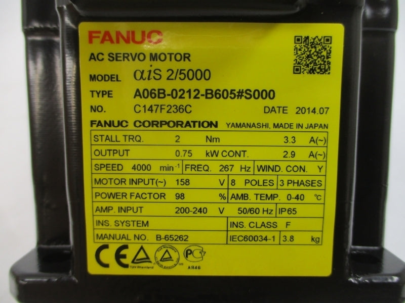 FANUC A06B-0212-B605#S000 200-240V NSMP