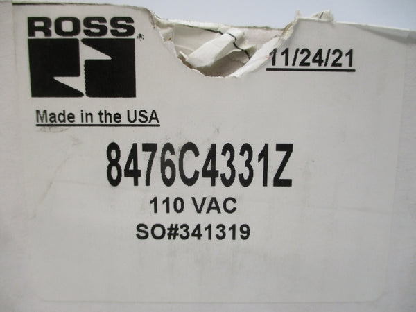 ROSS 8476C4331Z 110VAC NSMP
