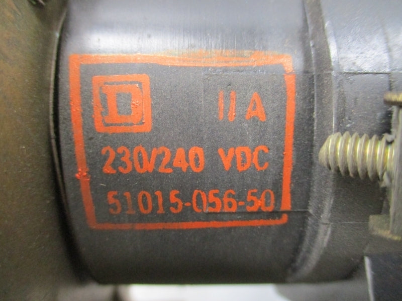 SQUARE D 7004 MXC03 51015-204-505360 SER. A 230/240VDC 25A UNMP