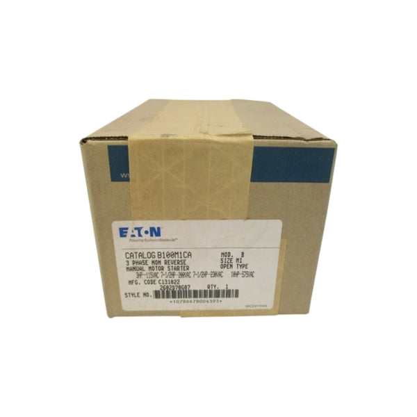 EATON B100M1CA 2602D70G07 575VAC NSFS