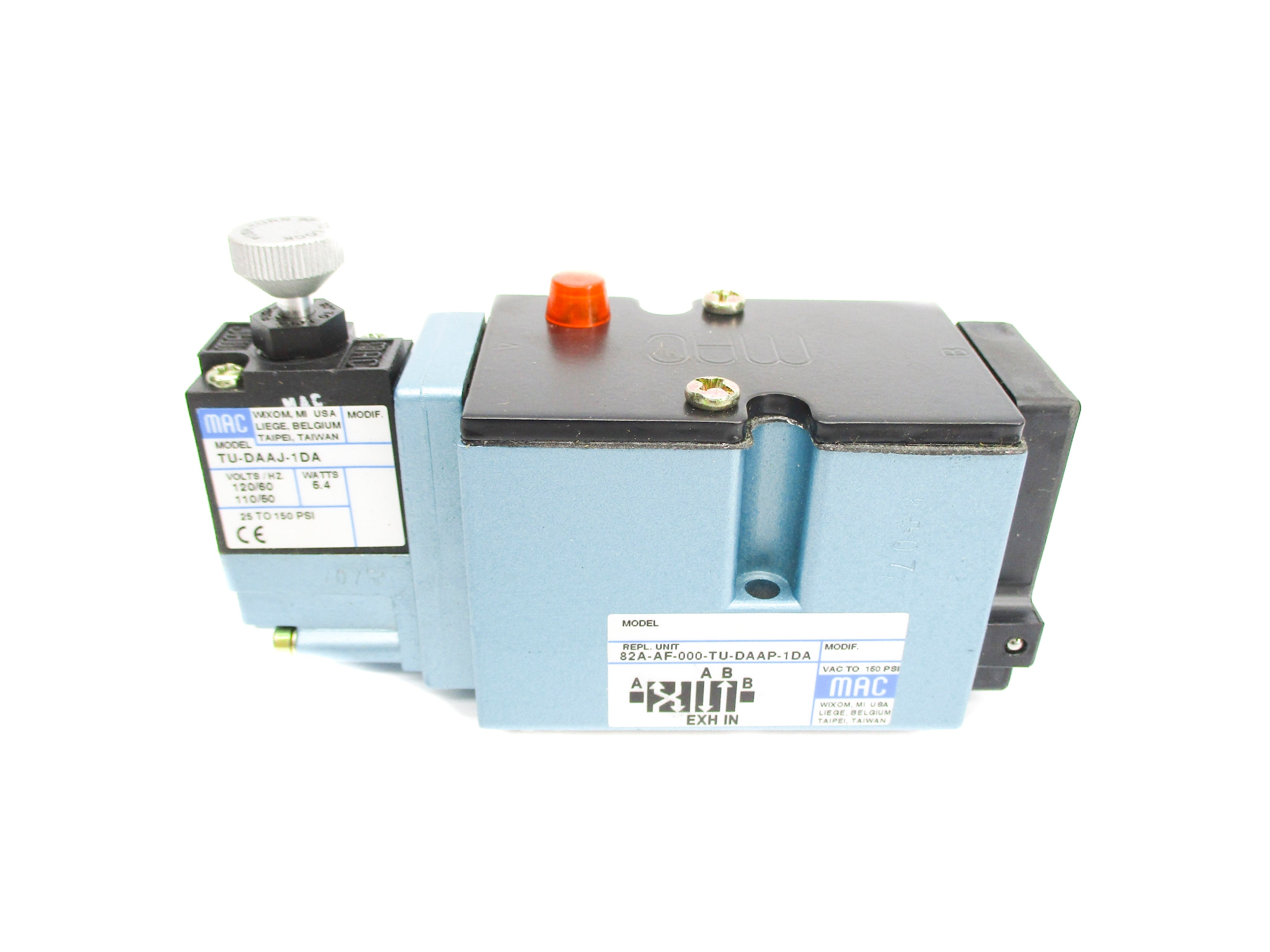 MAC 82A-AF-000-TU-DAAP-1DA 110/120V 150PSI NSNP