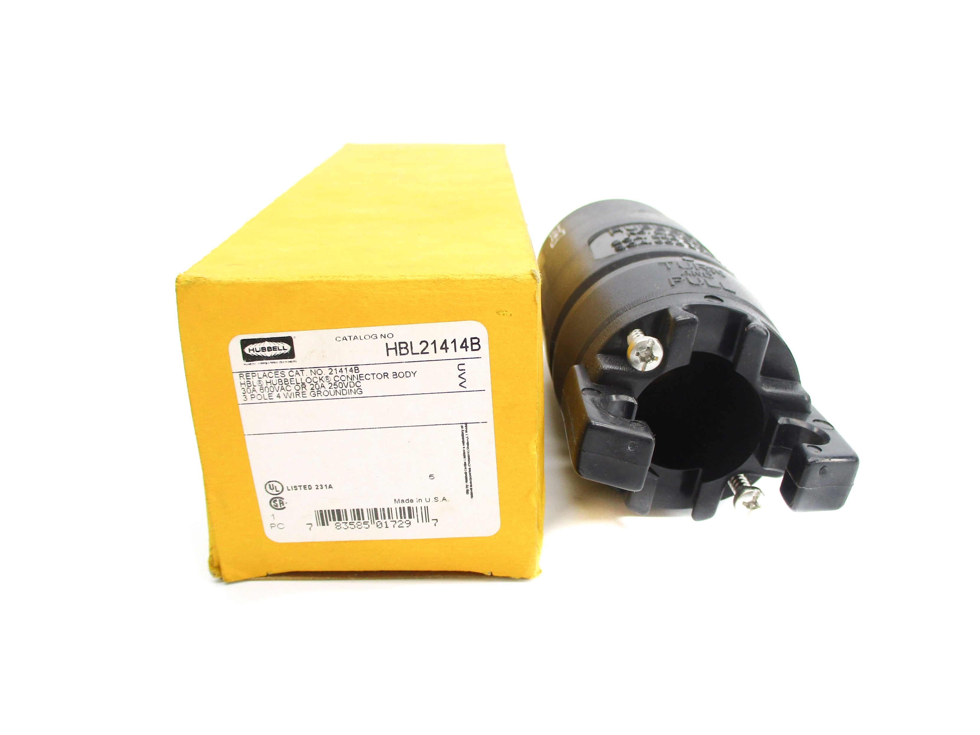 HUBBELL HBL21414B 600VAC 30A NSMP