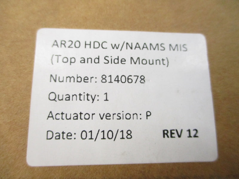 MAGSWITCH AR20 NAAMS 8140678 REV. 12 NSMP