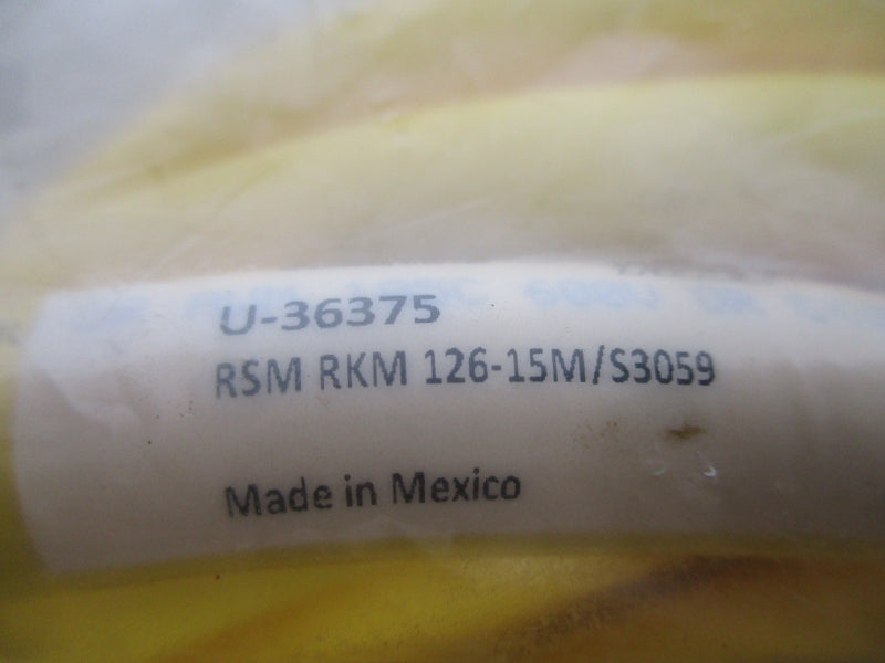 TURCK RSM RKM 126-15M/S3059 600V 7A NSMP