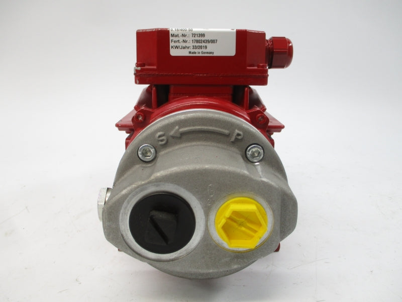 HYDAC COOLING MFZP-1/2.0/P/63/ 7/RV6/0.18/400-50 721399 277/480V 1.18/0.68A NSNP
