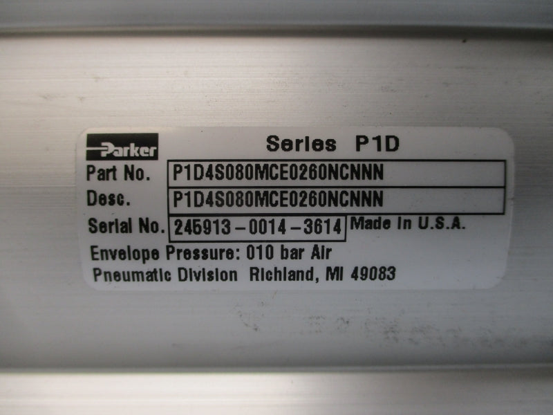 PARKER P1D4S080MCE0260NCNNN SER. P1D NSNP