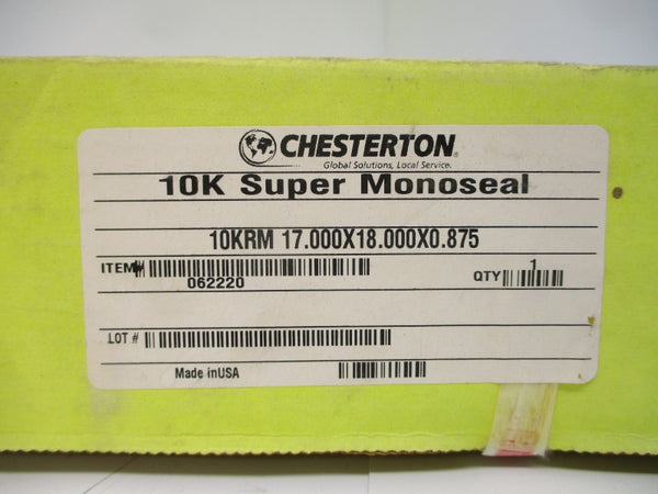 CHESTERTON 062220 10KRM 17.000X18.000X0.875 NSMP