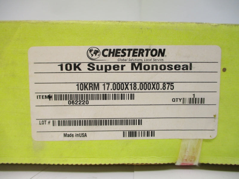CHESTERTON 062220 10KRM 17.000X18.000X0.875 NSMP