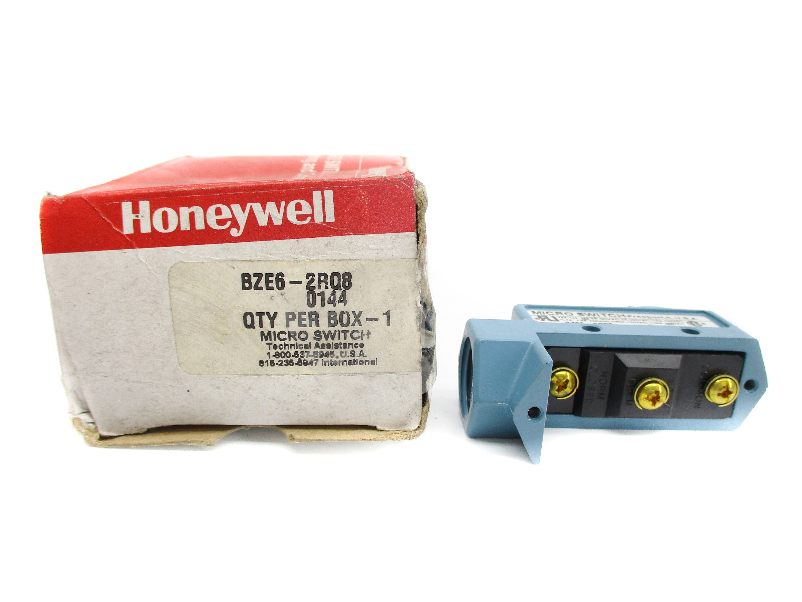 HONEYWELL BZE6-2RQ8 600VAC 2A (AS PICTURED) NSMP