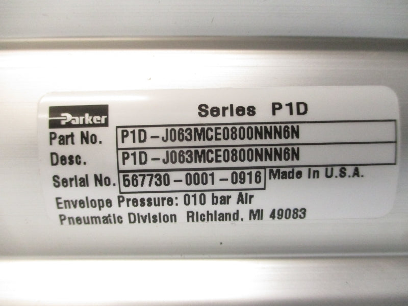 PARKER P1D-J063MCE0800NNN6N SER. P1D NSNP