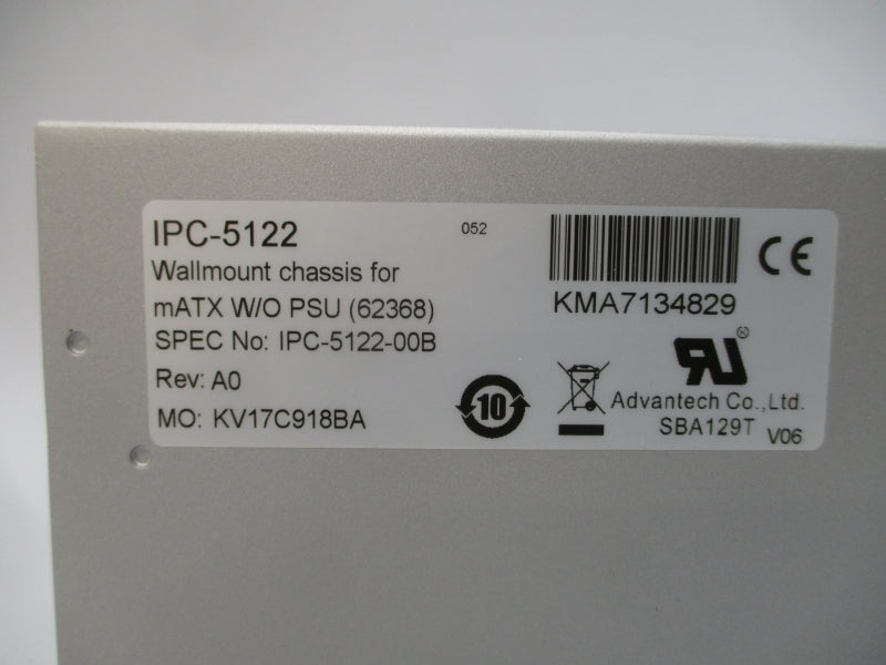 ADVANTECH IPC-5122 IPC-5122-00B KMA7134829 REV. A0 NSMP
