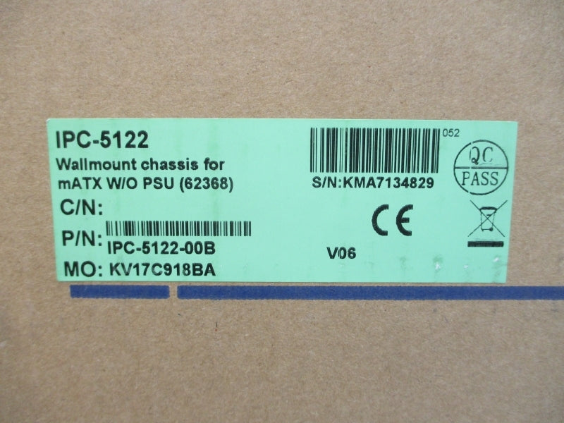 ADVANTECH IPC-5122 IPC-5122-00B KMA7134829 REV. A0 NSMP