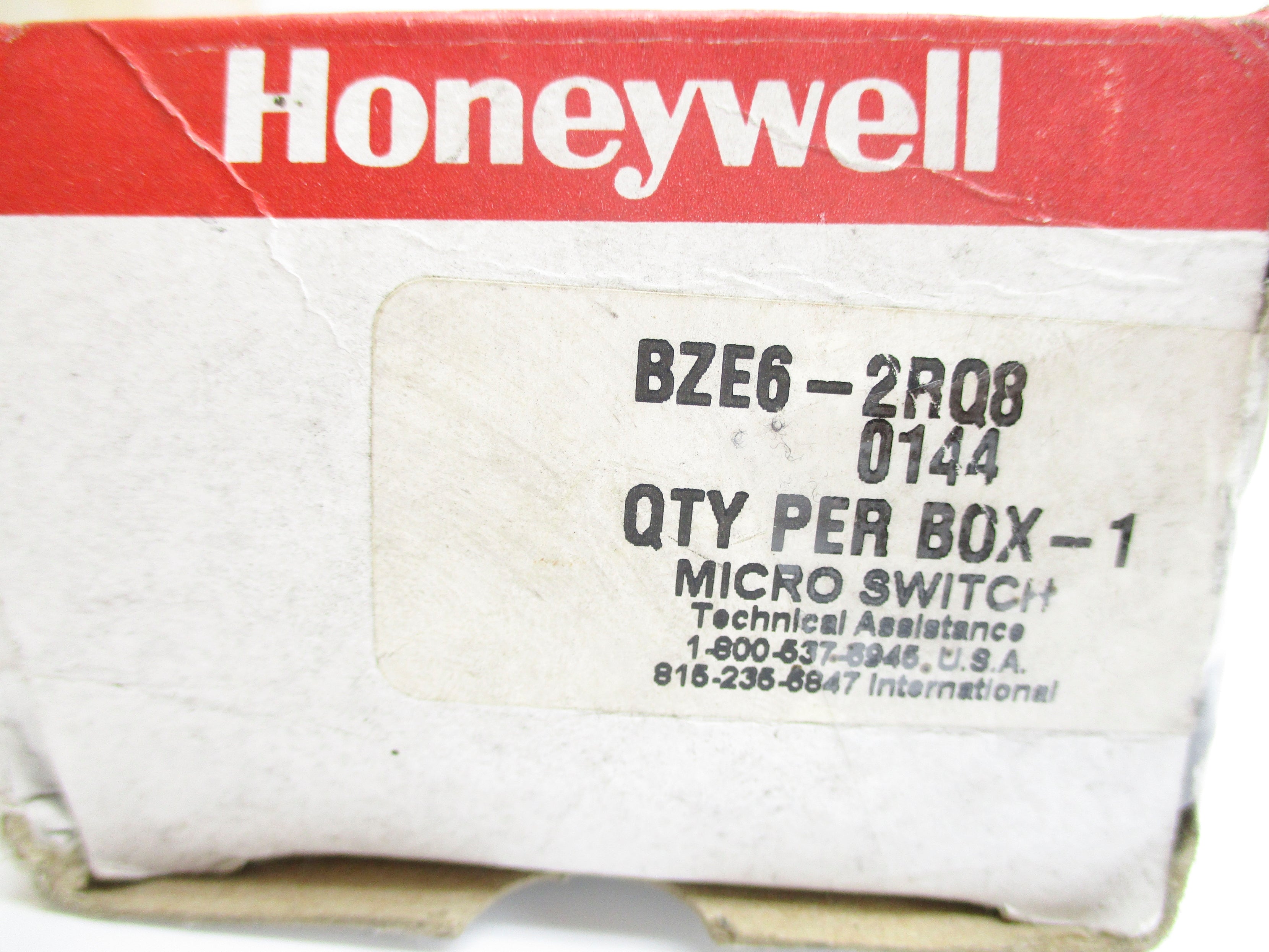 HONEYWELL BZE6-2RQ8 600VAC 2A (AS PICTURED) NSMP