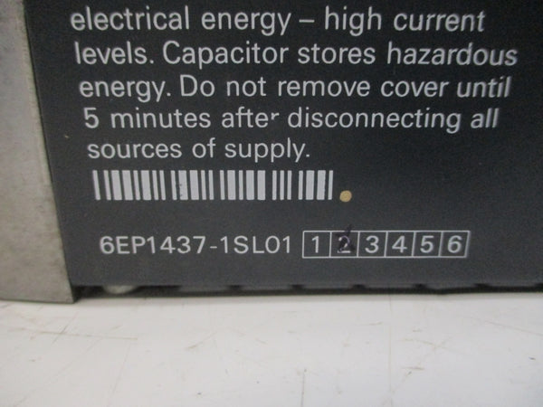 SIEMENS 6EP1437-1SL01 230/400VAC 1.75A NSNP