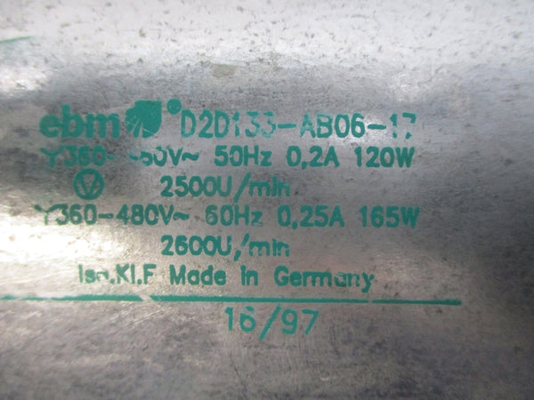 EBM D2D133-AB06-17 360-480V 0.25A NSNP