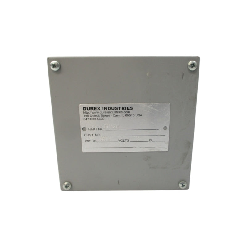 DUREX INDUSTRIES DT11815 110V 800W NSNP