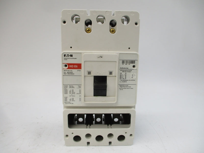 EATON HKD3400F 1492D82G03 SER. C 600VAC 400A NSMP