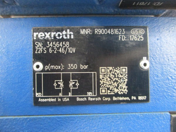 REXROTH 4WEH22E7X/6EW110N9ETSK4/B10 110/120V NSNP