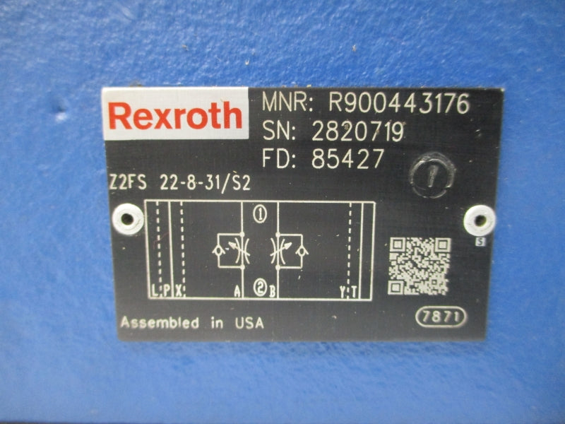 REXROTH Z2FS 22-8-31/S2 R900443176 NSNP