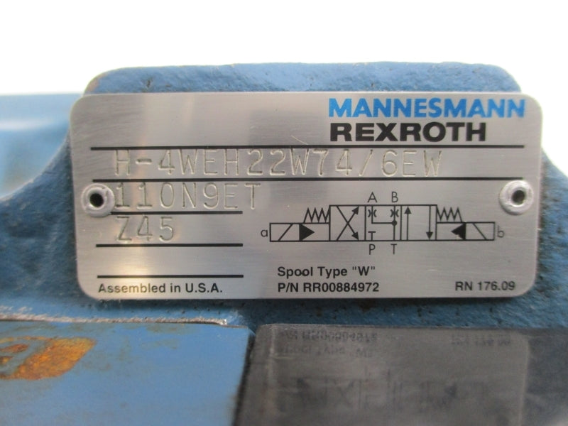 REXROTH H-4WEH22W74/6EW110N9ETZ45 UNMP