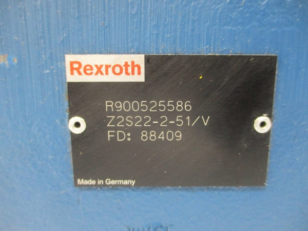 REXROTH Z2S22-2-51/V R900525586 NSNP