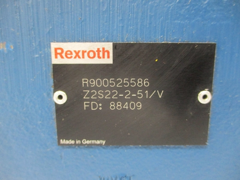 REXROTH Z2S22-2-51/V R900525586 NSNP