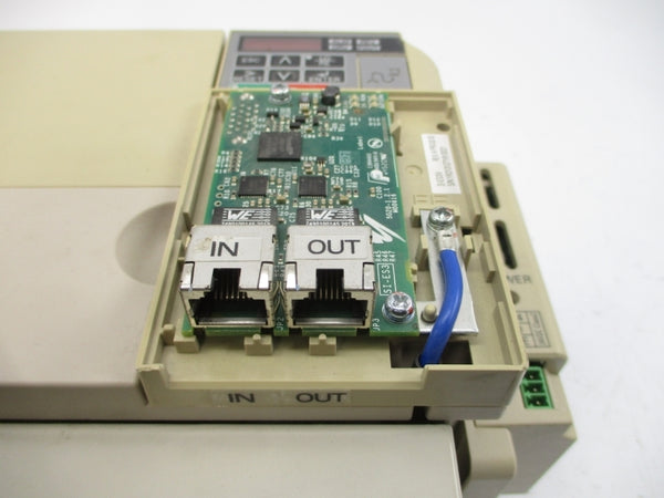 YASKAWA CIMR-VUBA0018FAA 200-240VAC 35.0A REV. C (AS PICTURED) NSNP