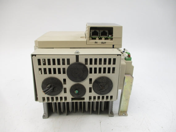 YASKAWA CIMR-VUBA0018FAA 200-240VAC 35.0A REV. C (AS PICTURED) UNMP