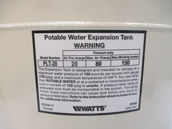 WATTS PLT-20 0067372 150PSI NSMP