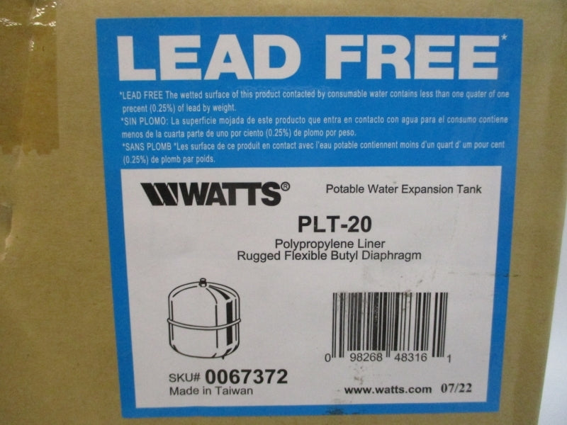 WATTS PLT-20 0067372 150PSI NSMP
