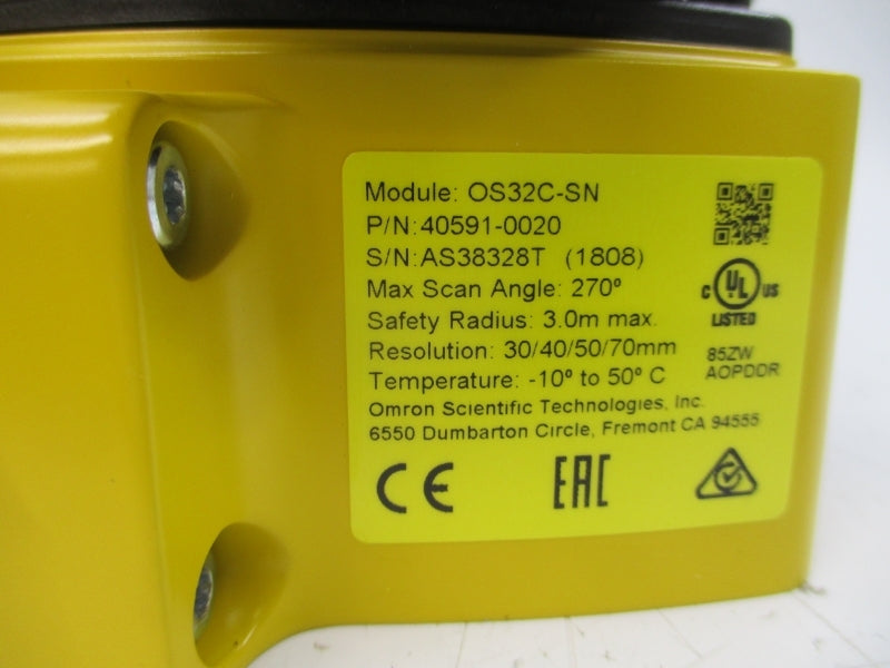 OMRON OS32C-SP1 40589-0021 24VDC NSMP