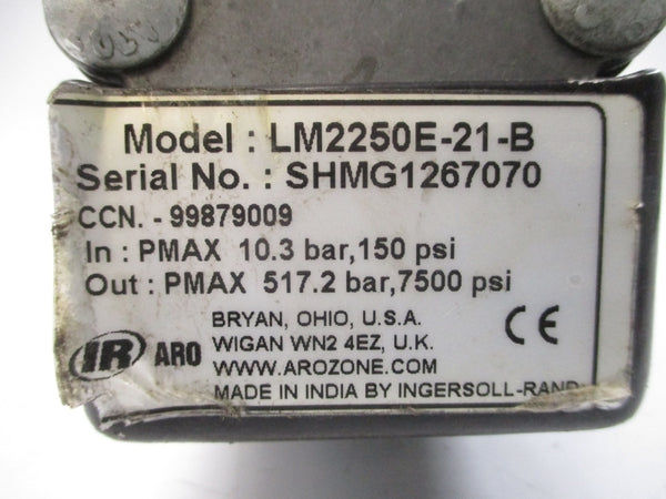 INGERSOLL RAND LM2250E-21-B 150/7500PSI NSNP