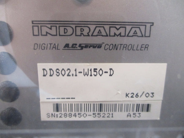 INDRAMAT DDS02.1-W150-D 300VDC UNMP