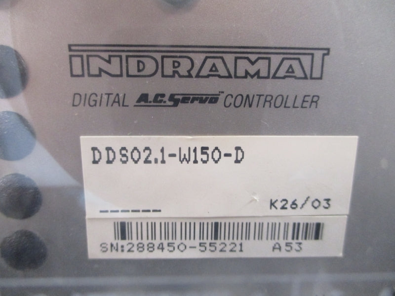 INDRAMAT DDS02.1-W150-D 300VDC UNMP