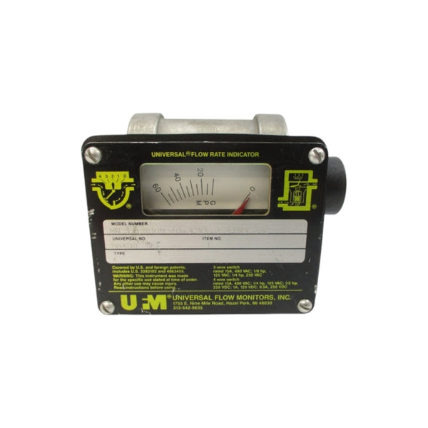 UNIVERSAL FLOW MONITORS MN-IIE60GM-16-32V1.0-A1WU-30D 480VAC 15A NSNP
