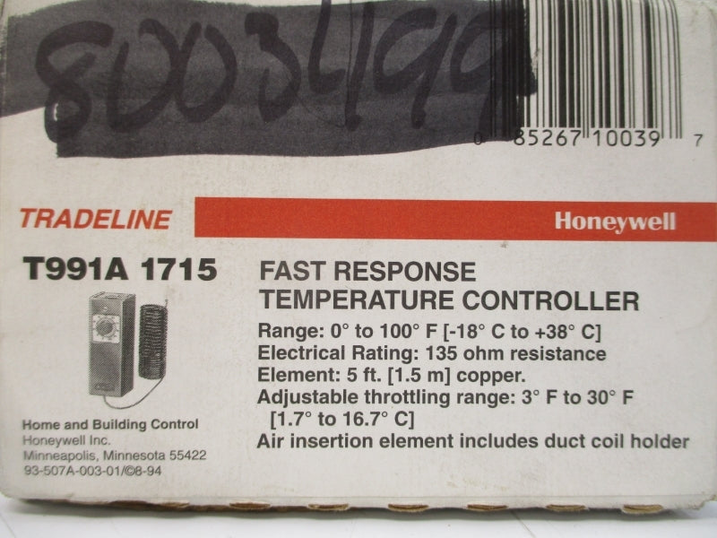 HONEYWELL  T991A 1715 NSMP