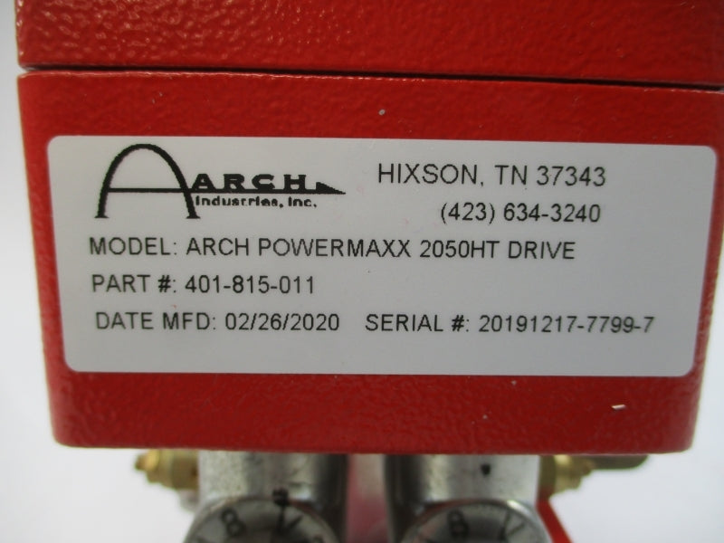 ARCH INDUSTRIES POWERMAXX 2050HT DRIVE 401-815-011 NSNP
